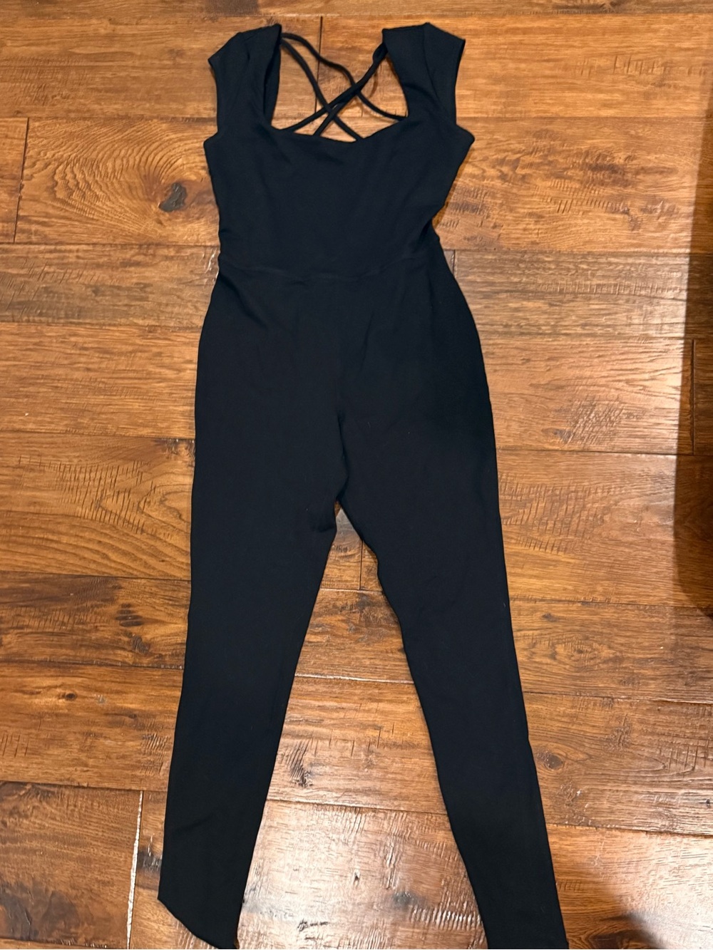 Garage Women’s Black Strappy Back Jumpsuit